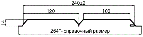 Фото: Софит Lбрус-15х240 (ПЭ-01-2004-0.45) в Подольске