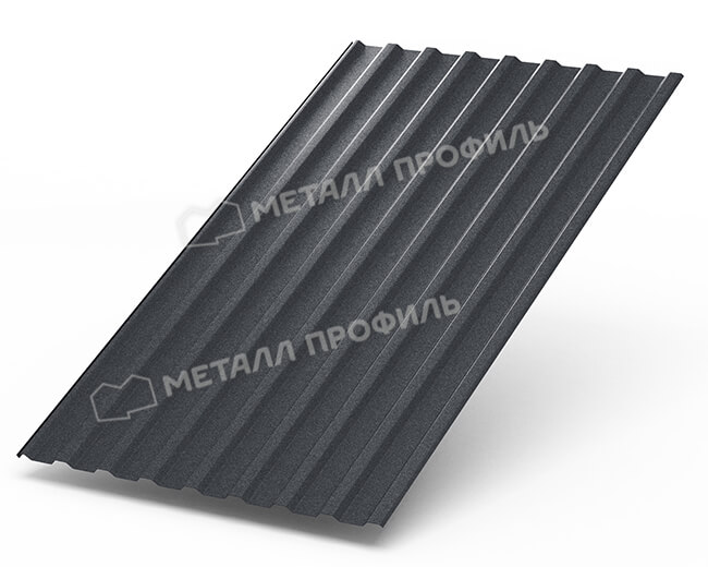 Профнастил МП20 х 1100 - R (Steelmatt-20-7024-0.4±0.08мм) в Подольске