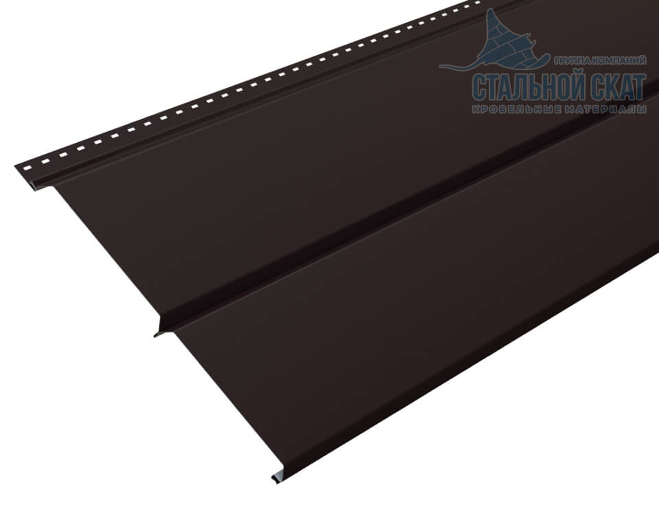 Сайдинг Lбрус-XL-14х335 (VALORI-20-DarkBrown-0.5) в Подольске