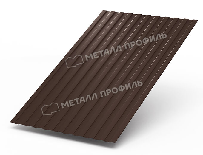 Фото: Профнастил С8 х 1150 - B (Steelmatt-20-8017-0.4±0.08мм) в Подольске