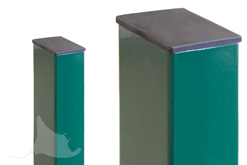 Столб 60х40х1,2х3000 RAL 6005