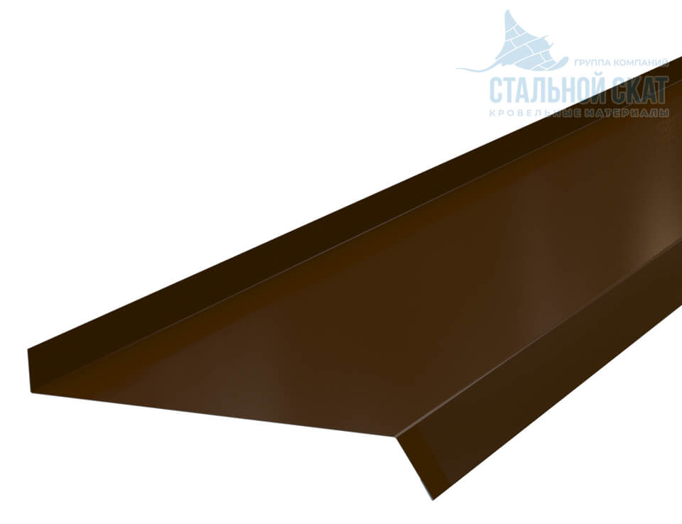 Планка отлива 180х30х2000 NormanMP (ПЭ-01-8017-0.5)