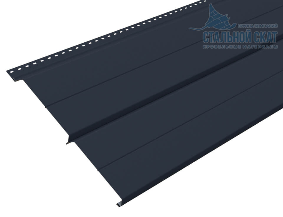 Сайдинг Lбрус-XL-Н-14х335 (VALORI-20-Grey-0.5)