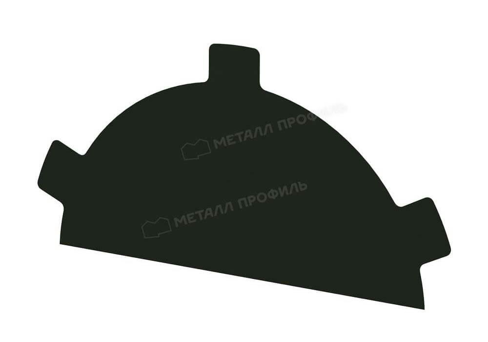Заглушка конька круглого простая (VikingMP-01-6007-0.45)
