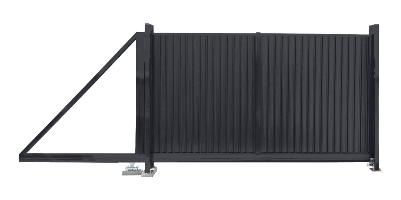 Ворота откатные Estet 2,0х3,5 RAL 7024