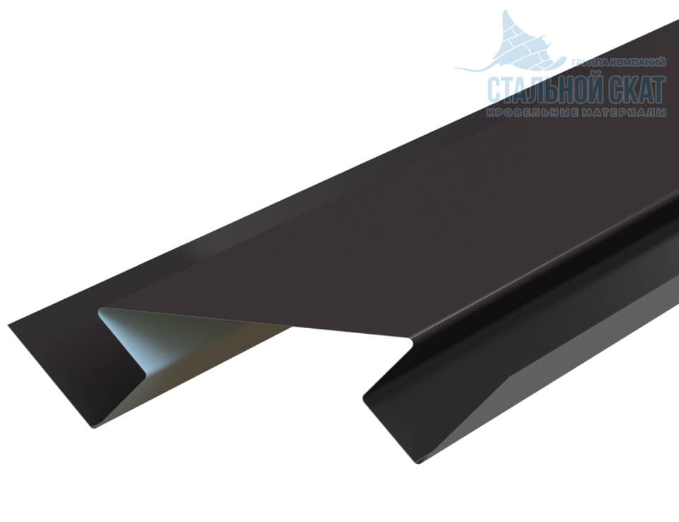 Планка угла внутреннего сложного 75х3000 (VikingMP E-20-8019-0.5)