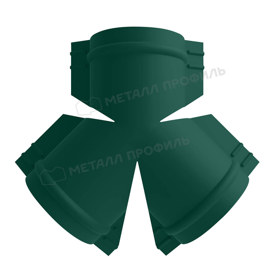 Y-образный тройник для круглого конька R110 (PURMAN-20-6005-0.5)